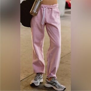 Free People For The Win Pink Jogger Size Small